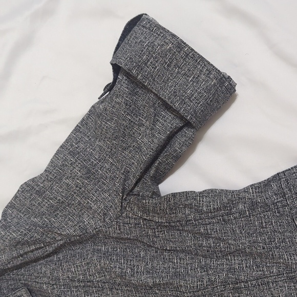 Express 3/4 Sleeve Tweed Look Cotton Blazer, Color Light Gray Size 12 - Picture 6 of 15